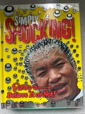 Simply Shocking! Kids Learning Book - Yellow